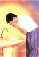 Yüzü yıkamak