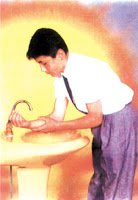 Sağ kolu yıkamak